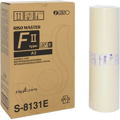 Riso S-8131E Druckfolie - Weiß - A3 - Thermotransferband Riso S-8131E Druckfolie - Weiß - A3 - Thermotransferband