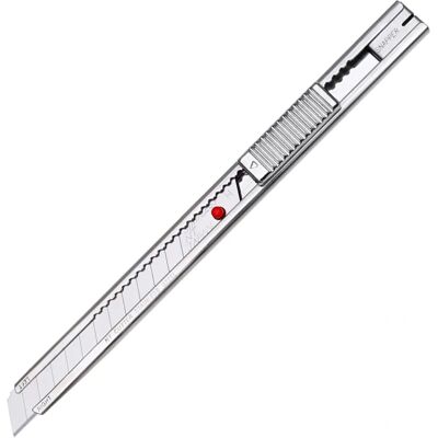 Cutter de précision NT Cutter A-1P en acier inoxydable - 3 lames - Publicité Cutter de précision NT Cutter A-1P en acier inoxydable - 3 lames - Publicité