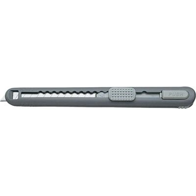 Cutter NT A-551P, cutter en plastique avec réservoir - Lot de 2, Gris - Publicité Cutter NT A-551P, cutter en plastique avec réservoir - Lot de 2, Gris - Publicité