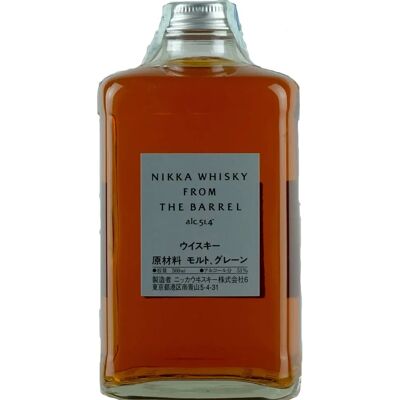 Nikka From The Barrel - Japanse Whisky 51,4% 0,5L Nikka From The Barrel - Japanse Whisky 51,4% 0,5L