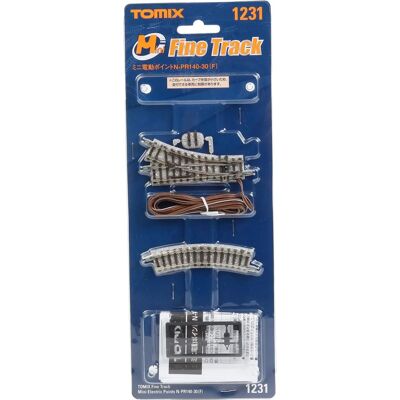 TOMYTEC Mini elektrische schakelaar - Modelspoorweerl accessoires TOMYTEC Mini elektrische schakelaar - Modelspoorweerl accessoires