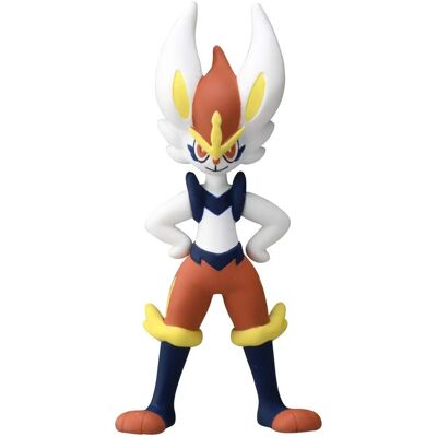 Takara TOMY Cinderace 2 Inch Figurine - Monster Collection Takara TOMY Cinderace 2 Inch Figurine - Monster Collection