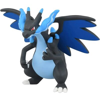 Figurine d'action Pokémon Mega Charizard X Takara Tomy - Publicité Figurine d'action Pokémon Mega Charizard X Takara Tomy - Publicité