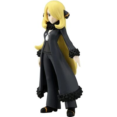 Cynthia Pokémon Collection - Figur de Jouet - Takara Tomy - Publicité Cynthia Pokémon Collection - Figur de Jouet - Takara Tomy - Publicité