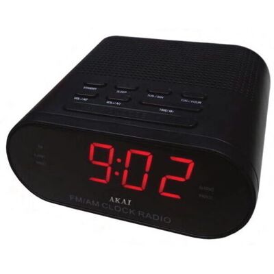 Akai CR002A-219 Digitalradio mit Wecker - AM/FM, LED-Display Akai CR002A-219 Digitalradio mit Wecker - AM/FM, LED-Display