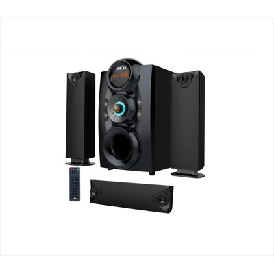 Akai SS028A-3208C Černý 3.1 Kanál 75W Bluetooth Reproduktorová Sada Akai SS028A-3208C Černý 3.1 Kanál 75W Bluetooth Reproduktorová Sada
