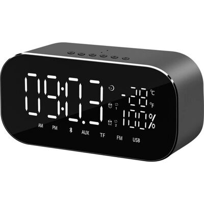 Réveil Numérique Akai ABTS-S2 BK - Radio, Noir - Publicité Réveil Numérique Akai ABTS-S2 BK - Radio, Noir - Publicité
