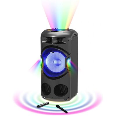 Akai DJ-BY4L 120 W Tragbarer Bluetooth-Lautsprecher - Lautsprecher Akai DJ-BY4L 120 W Tragbarer Bluetooth-Lautsprecher - Lautsprecher