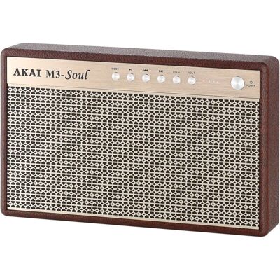 Akai M3-Soul Braun - 20 W Bluetooth-Lautsprecher Akai M3-Soul Braun - 20 W Bluetooth-Lautsprecher