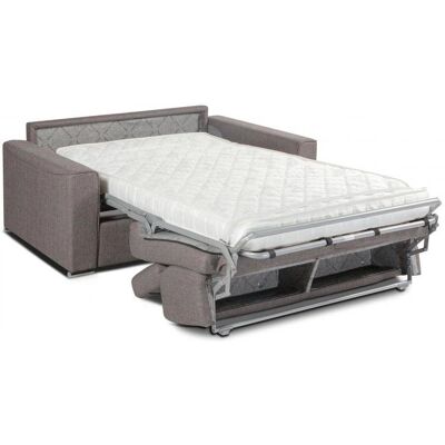 Vente-unique Canapé Convertible Beige avec Matelas de 14cm - 3 Places - Publicité Vente-unique Canapé Convertible Beige avec Matelas de 14cm - 3 Places - Publicité