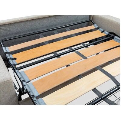Vente-unique Beiger 4-Sitzer Schlafsofa - Umweltfreundlich, Schnell Umwandelbar Vente-unique Beiger 4-Sitzer Schlafsofa - Umweltfreundlich, Schnell Umwandelbar