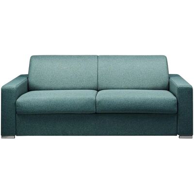 DUNLOPILLO - 160-179 cm - Velvet - Blau - sofa bed DUNLOPILLO - 160-179 cm - Velvet - Blau - sofa bed