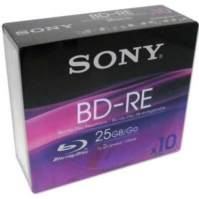 Sony BNE25BSS 25 GB Blu-ray Disc - 10 stuks Sony BNE25BSS 25 GB Blu-ray Disc - 10 stuks