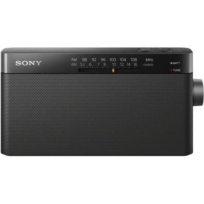 Radio portátil Sony ICF-306 AM/FM - Negro Radio portátil Sony ICF-306 AM/FM - Negro