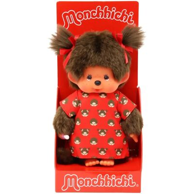 Muñeca Monchhichi Magni de 20cm con Vestido - Muñeca Muñeca Monchhichi Magni de 20cm con Vestido - Muñeca
