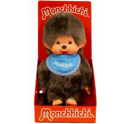 Monchhichi Classico Ragazzo Blu - Peluche Monchhichi Classico Ragazzo Blu - Peluche