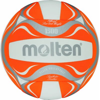 Molten BV1500-OR Volley-ball orange unisexe - Sport de plage - Publicité Molten BV1500-OR Volley-ball orange unisexe - Sport de plage - Publicité