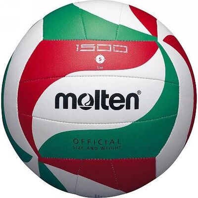 Molten V5M1500 Piłka siatkowa - Biała - Wewnątrz/Zewnątrz Molten V5M1500 Piłka siatkowa - Biała - Wewnątrz/Zewnątrz