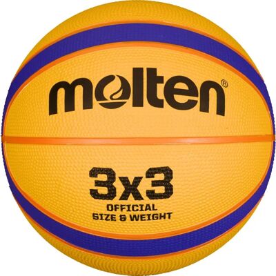 Molten B33T2000 - Unisex Gelber 3x3 Basketball - Für den Außenbereich Molten B33T2000 - Unisex Gelber 3x3 Basketball - Für den Außenbereich
