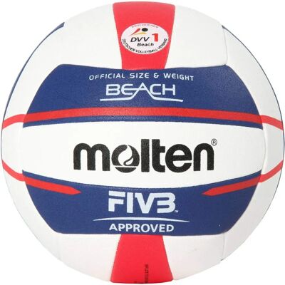 Molten Strandvolleyball Größe 5 - Wasserabweisendes Synthetik-Leder Molten Strandvolleyball Größe 5 - Wasserabweisendes Synthetik-Leder