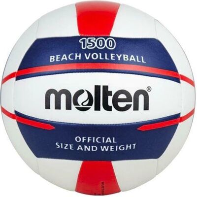 Molten Beachvolleyball V5B1500-WN - Freizeit, Synthetisches Leder, FIVB Zugelassen Molten Beachvolleyball V5B1500-WN - Freizeit, Synthetisches Leder, FIVB Zugelassen