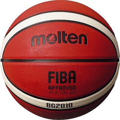 Molten B6G2010 Indoor Ivory, Orange - Basketball Molten B6G2010 Indoor Ivory, Orange - Basketball