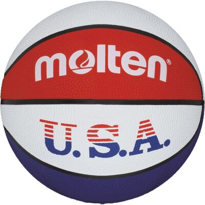 Molten BC3R-USA Basketball - Größe 3 - Für Indoor & Outdoor - US-Farben Molten BC3R-USA Basketball - Größe 3 - Für Indoor & Outdoor - US-Farben