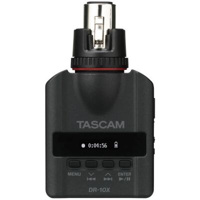 Tascam DR-10X Lydopptaker - Kompakt 24-bit 48kHz Svart Tascam DR-10X Lydopptaker - Kompakt 24-bit 48kHz Svart