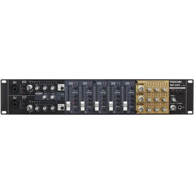 Tascam MZ-223 Installationsmixer - 5 Kanäle, Rackmontage Tascam MZ-223 Installationsmixer - 5 Kanäle, Rackmontage