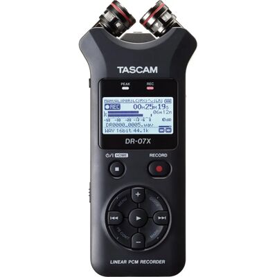 Tascam DR-07X Portable Stereo Recorder - Dictaphone Tascam DR-07X Portable Stereo Recorder - Dictaphone