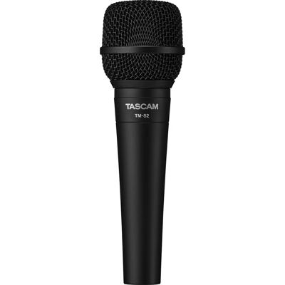 Mikrofon Tascam TM-82 - Dynamiczny, Czarny Mikrofon Tascam TM-82 - Dynamiczny, Czarny