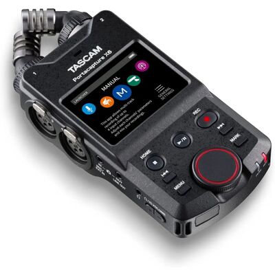 Tascam Portacapture X6 - Portable High-Res Multi-Track Recorder Tascam Portacapture X6 - Portable High-Res Multi-Track Recorder