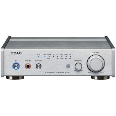 Teac AI-303 Silber - Stereo-Verstärker mit USB DAC Teac AI-303 Silber - Stereo-Verstärker mit USB DAC