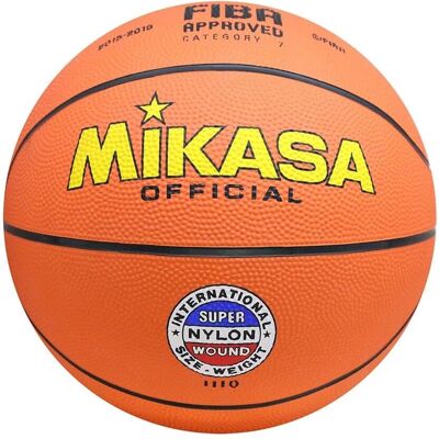 Mikasa 1110 Orangen Gummi Basketball Größe 7 Mikasa 1110 Orangen Gummi Basketball Größe 7