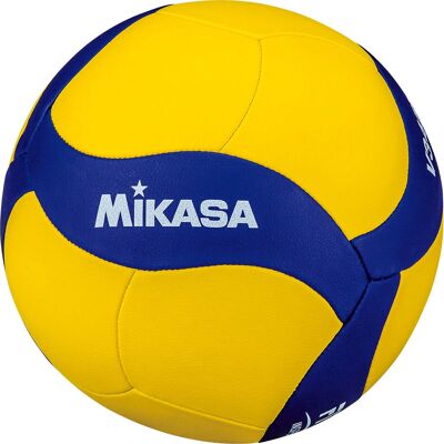 Mikasa V345W Oddeľovač Žlutá Modrá - Oficiální Velikost Mikasa V345W Oddeľovač Žlutá Modrá - Oficiální Velikost