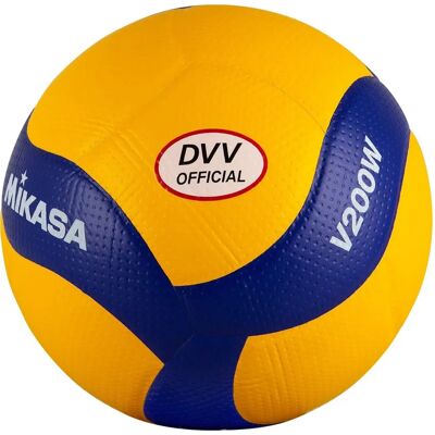 Mikasa V200W - Blau, Gelb - Volleyball Mikasa V200W - Blau, Gelb - Volleyball