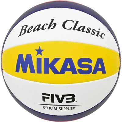 Mikasa BV551C - Modrá, Bílá, Žlutá - Plážový volejbal Mikasa BV551C - Modrá, Bílá, Žlutá - Plážový volejbal