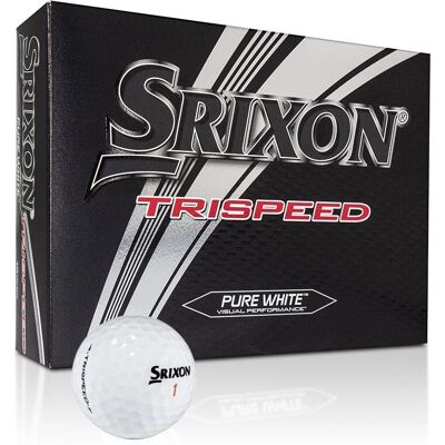 Srixon Hvite Trispeed Golfballer - Golfball Srixon Hvite Trispeed Golfballer - Golfball