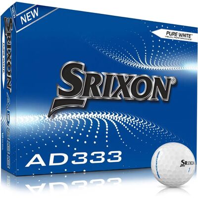 Ballons de Golf Blancs Srixon AD333 - Balles de golf - Publicité Ballons de Golf Blancs Srixon AD333 - Balles de golf - Publicité