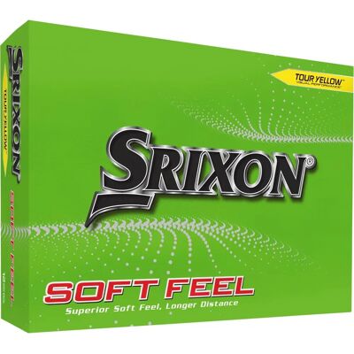 Ballons de golf Srixon FastLayer Core 338 - Jaune - Publicité Ballons de golf Srixon FastLayer Core 338 - Jaune - Publicité