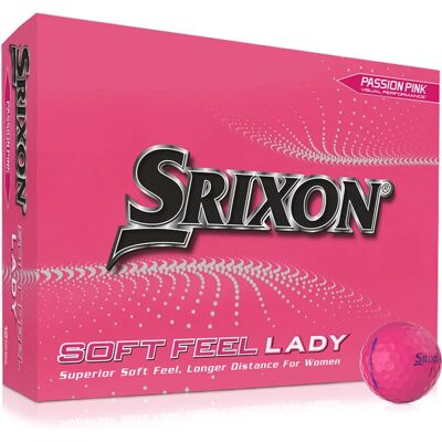 Balles de golf Soft Feel Ladies - Rose - Publicité Balles de golf Soft Feel Ladies - Rose - Publicité