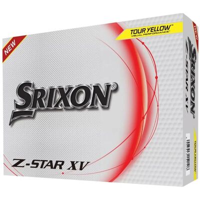 Srixon Z Star XV Golf Balls - Yellow - Tour Level - Performance - Urethane - 12 pcs Srixon Z Star XV Golf Balls - Yellow - Tour Level - Performance - Urethane - 12 pcs