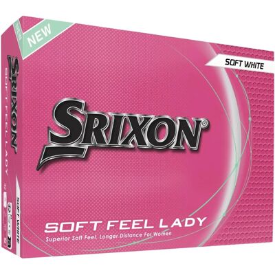 Srixon Soft Feel Lady - Golf Balls - 12 pcs Srixon Soft Feel Lady - Golf Balls - 12 pcs