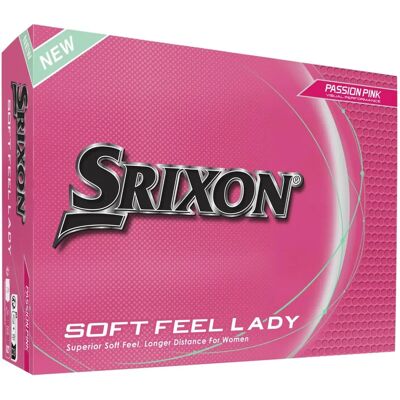 Ballots de golf Srixon Soft Feel Lady - Rose Ballots de golf Srixon Soft Feel Lady - Rose