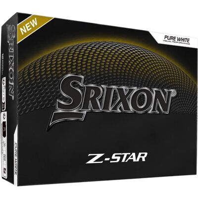 Srixon Weiße Z-Star Golfbälle 12-Stück - Golfbälle Srixon Weiße Z-Star Golfbälle 12-Stück - Golfbälle