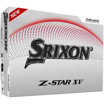 Pelota de Golf Z-Star XV Blanca de Srixon - Alto Rendimiento Pelota de Golf Z-Star XV Blanca de Srixon - Alto Rendimiento