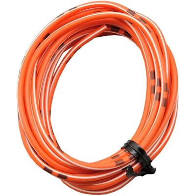 DAYTONA AWG18 AVS0.75 2m Oranje/Wit Elektrisch Draad DAYTONA AWG18 AVS0.75 2m Oranje/Wit Elektrisch Draad