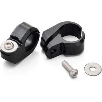 Colliers Daytona pour guidon 22,2 mm - Noir - Publicité Colliers Daytona pour guidon 22,2 mm - Noir - Publicité