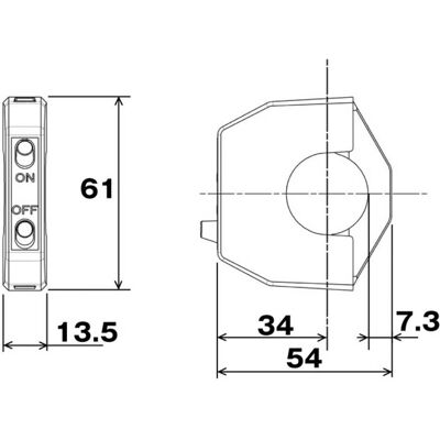 Interruptor universal Daytona Balancín plano - Tipo de interruptor Interruptor universal Daytona Balancín plano - Tipo de interruptor