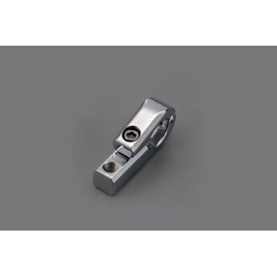 Support chromé M8 DAYTONA pour rétro/compteur - Guidon 25,4mm - Publicité Support chromé M8 DAYTONA pour rétro/compteur - Guidon 25,4mm - Publicité